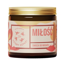 Miłość - świeca do masażu